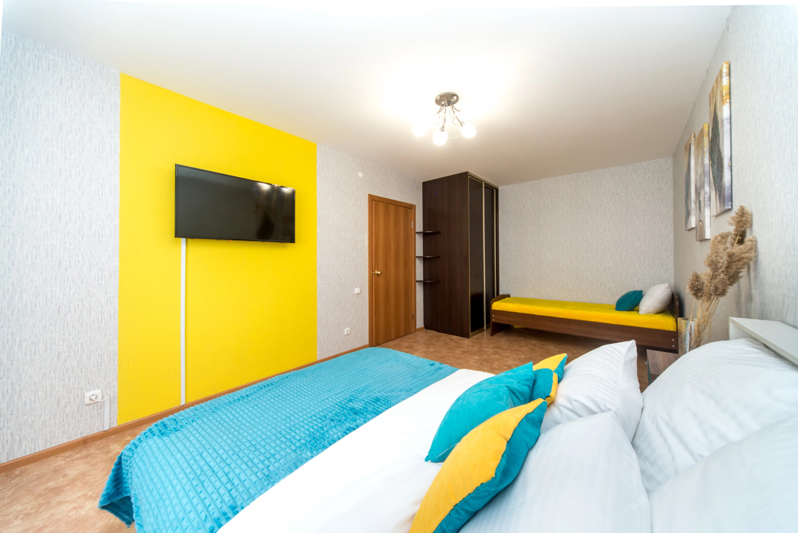 Квартира на Берегу Енисея для 1-3 Человек чистая светлая