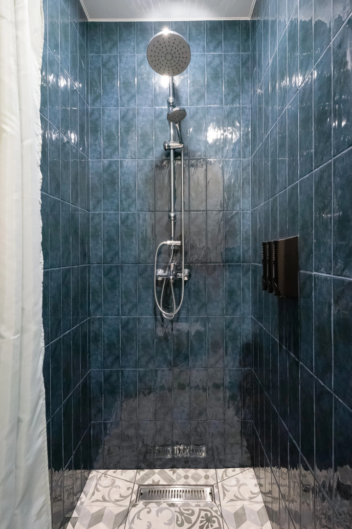 Апартаменты Savina у Моря 2 синяя студия