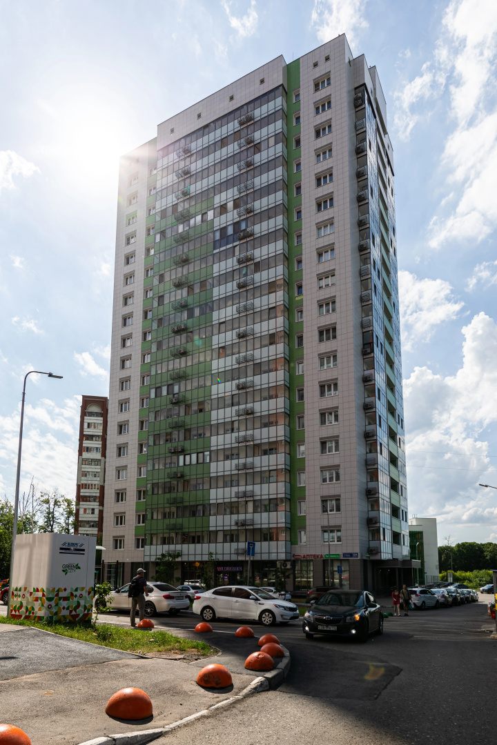 Квартира Green-4-уютная Студия в Центре
