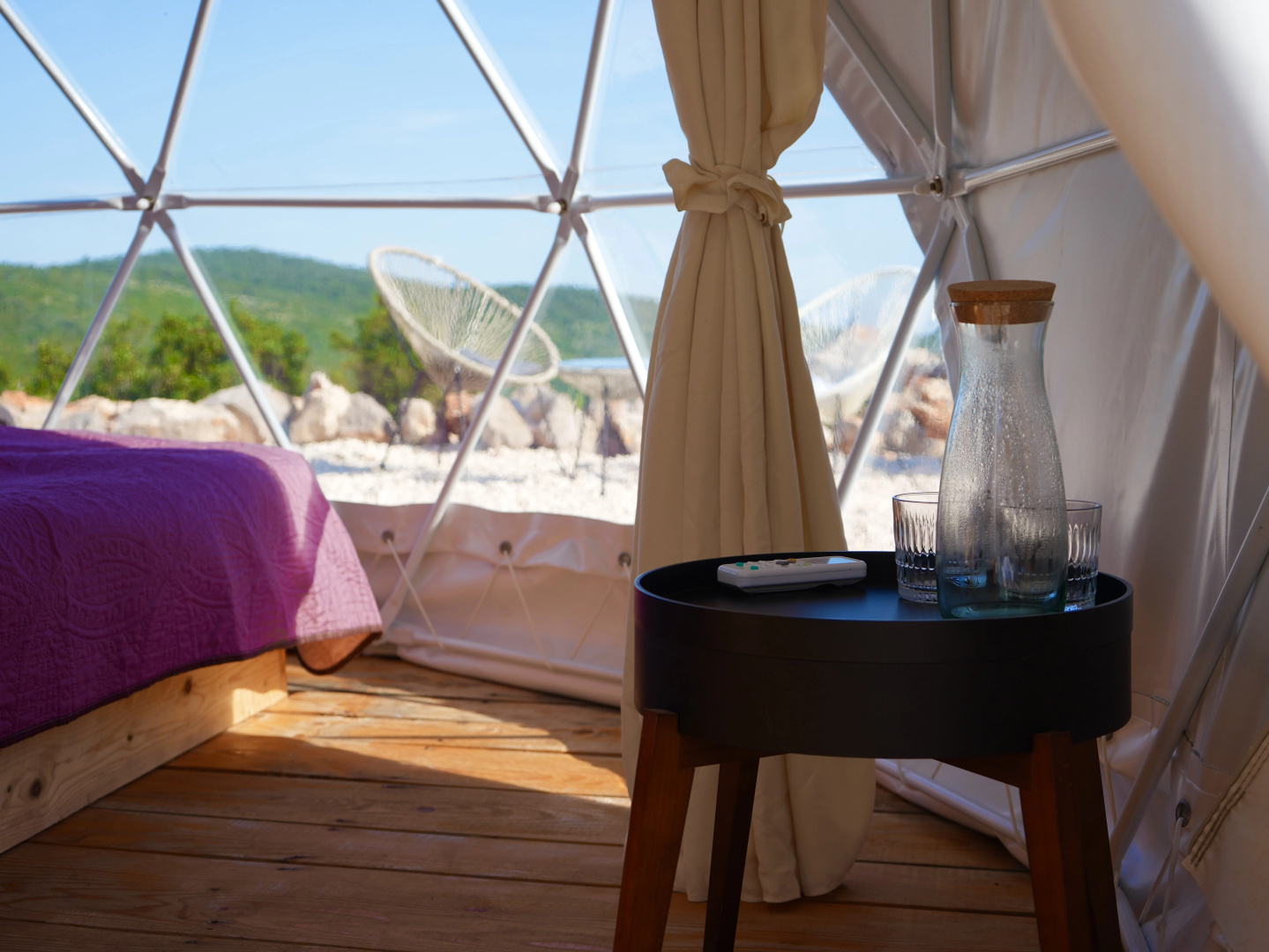 Глэмпинг ROSE (Luštica Bay)