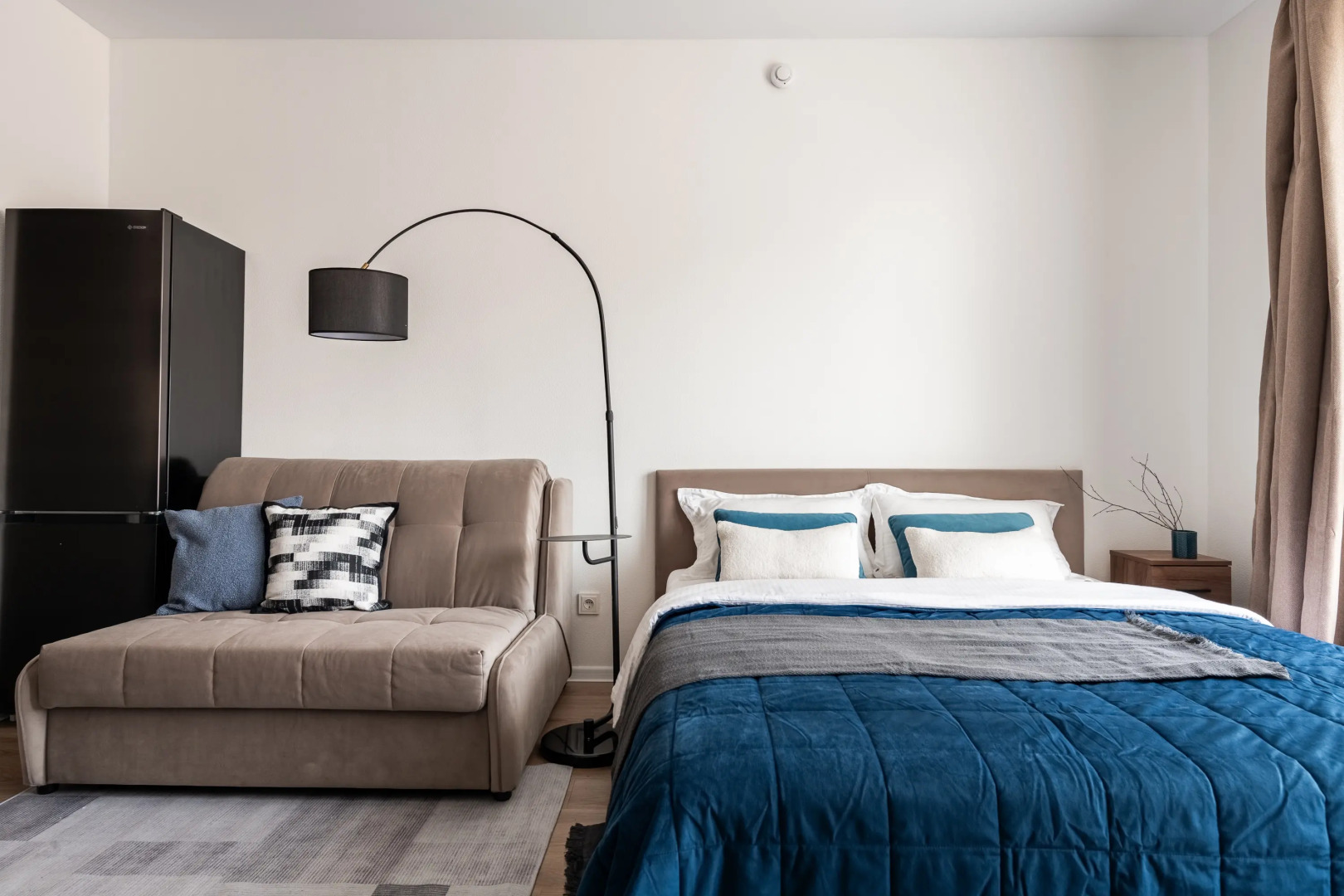 Квартира Уютная студия на четверых на Малой Очаковской