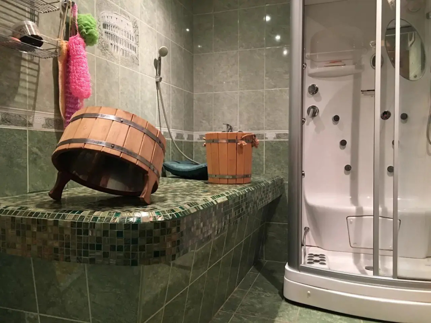 Частный дом с сауной и с зоной барбекю