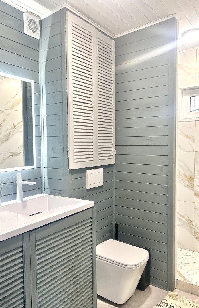 Частный Дом Баня с Собственной Террасой