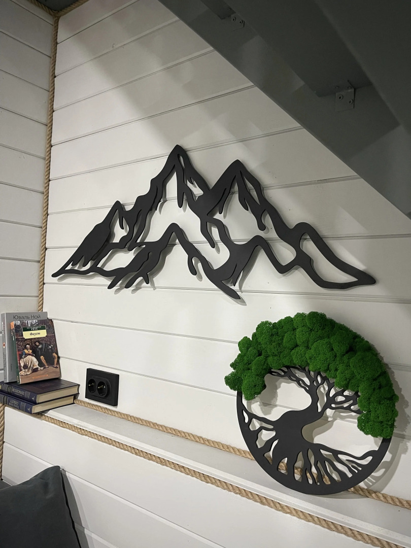 Частный дом Отражение гор