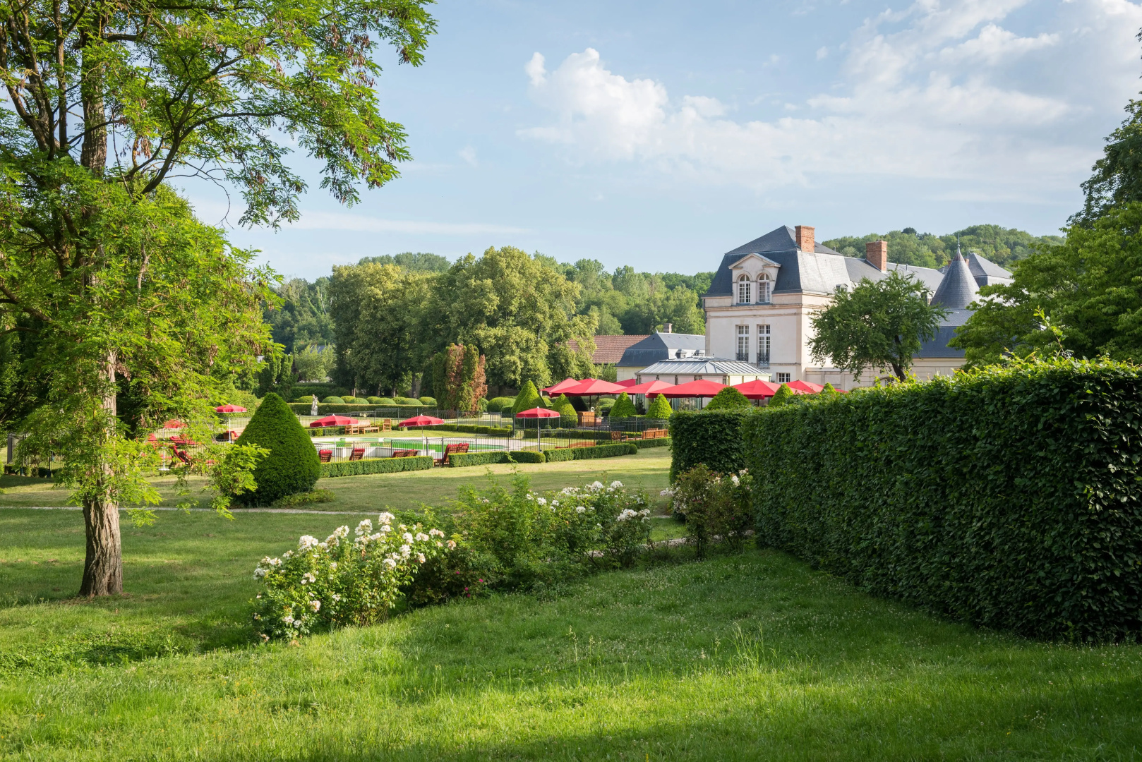 Отель Chateau de Courcelles