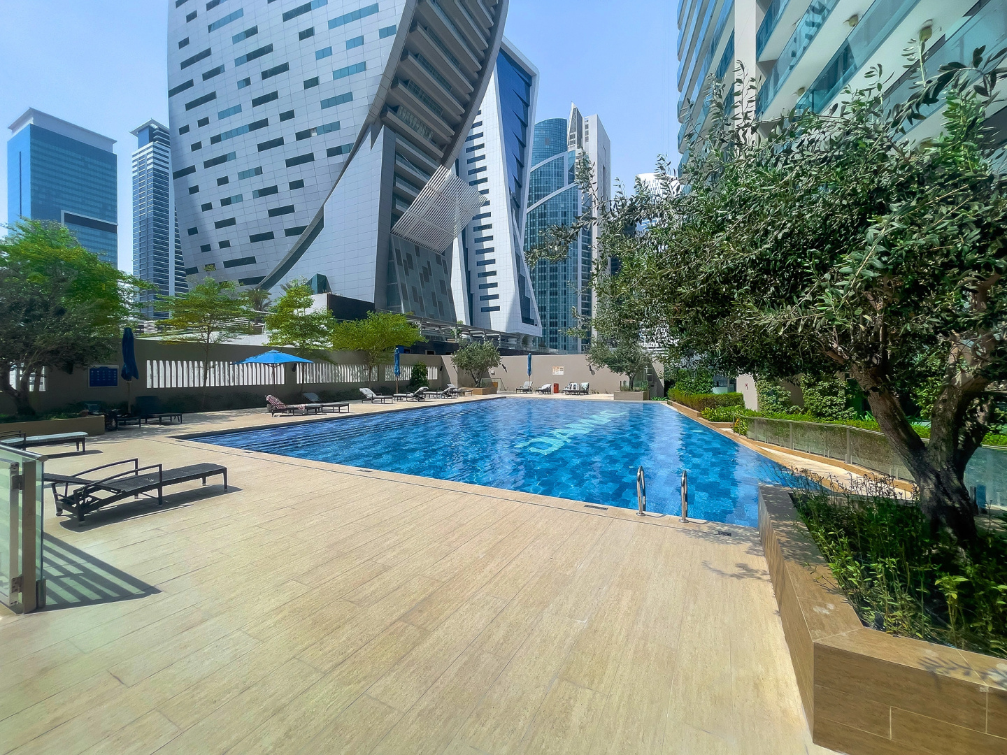 Апартаменты Stylish 1BR at Damac Merano Tower with Great View