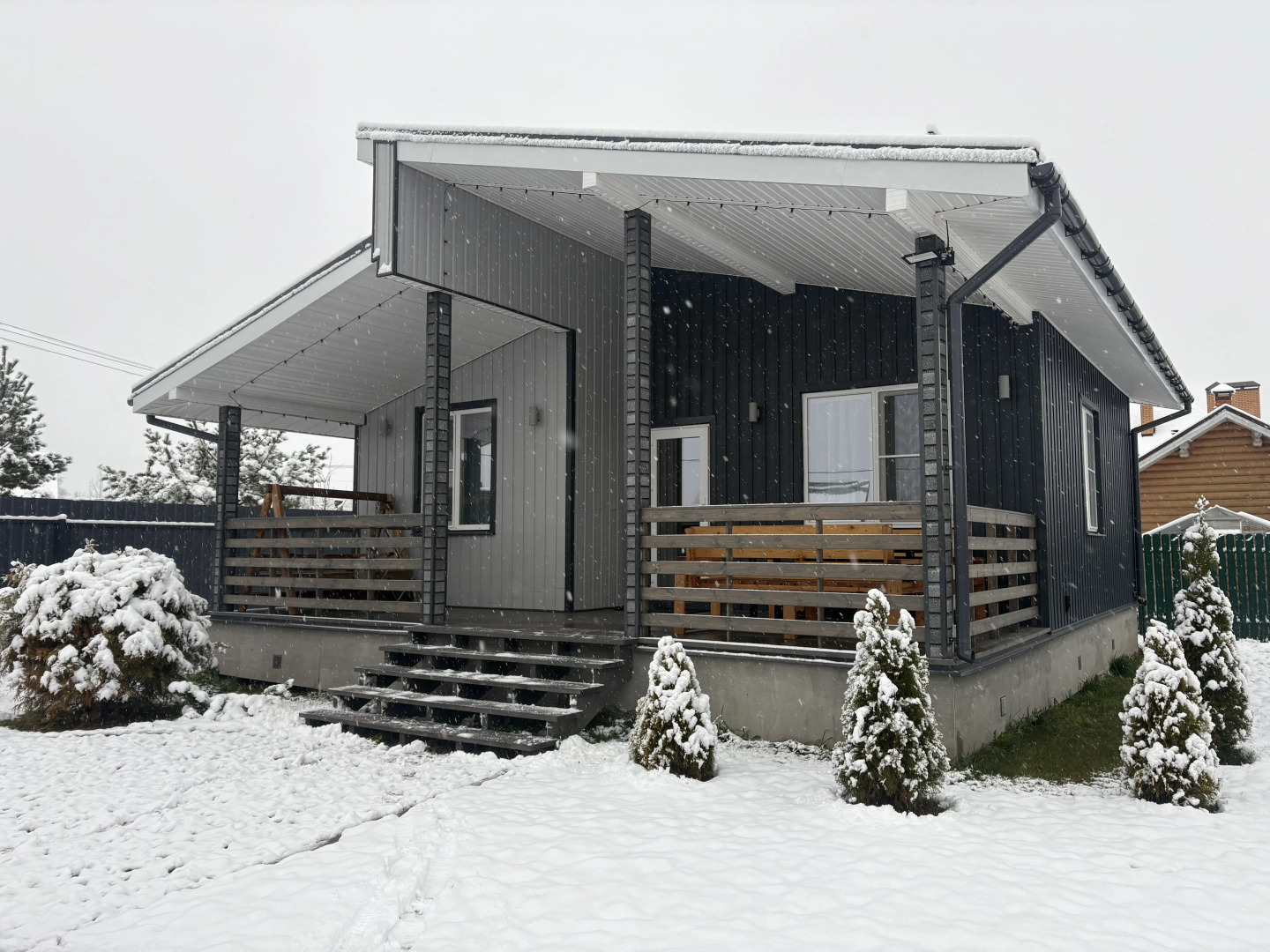 Частный дом Флотский домик с чаном