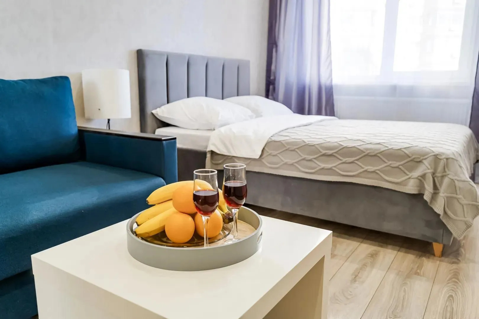 Апартаменты напротив Бизнес центра Аметист