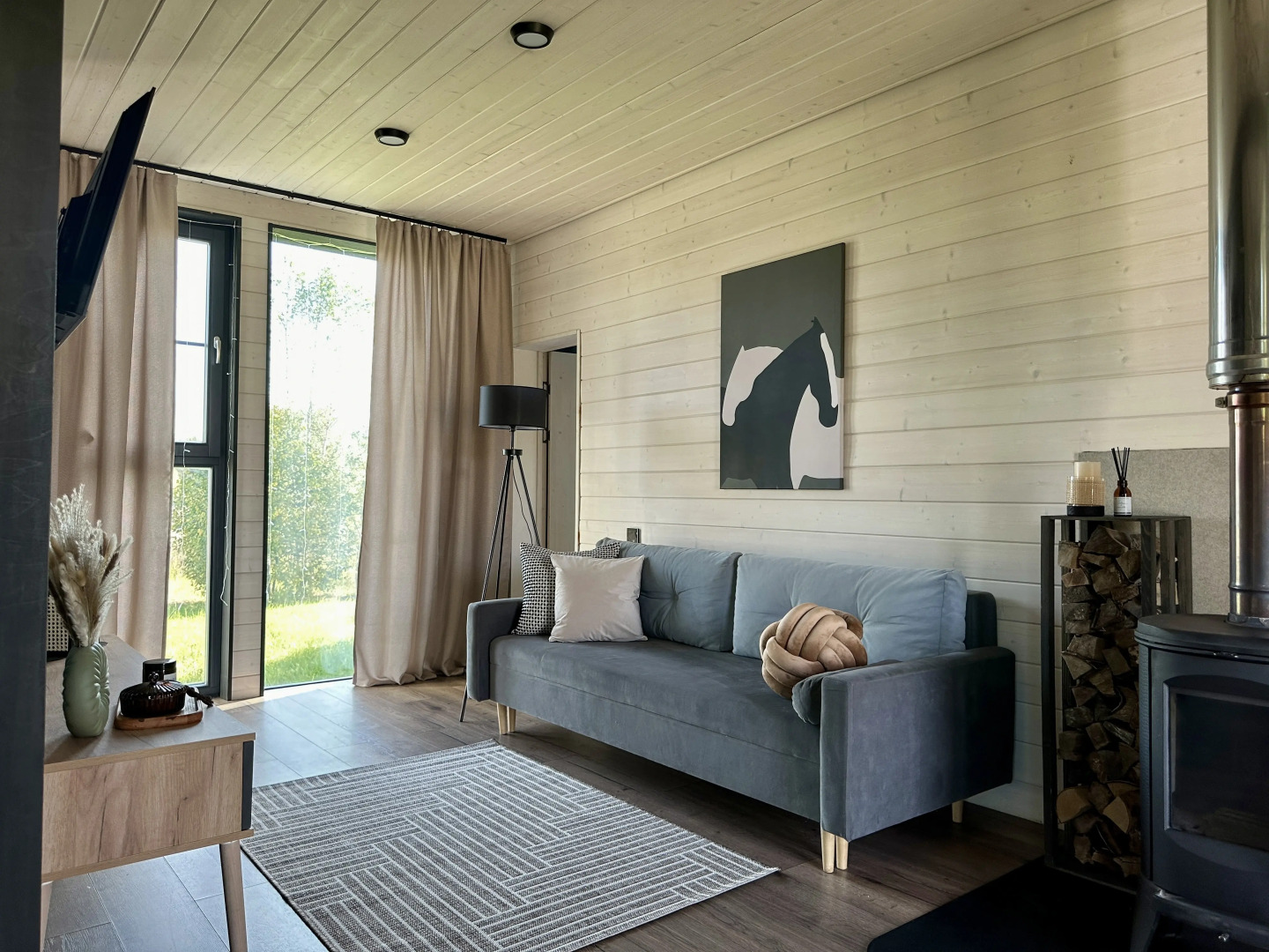 Частный Дом с Панорамными Окнами от Sheluha House