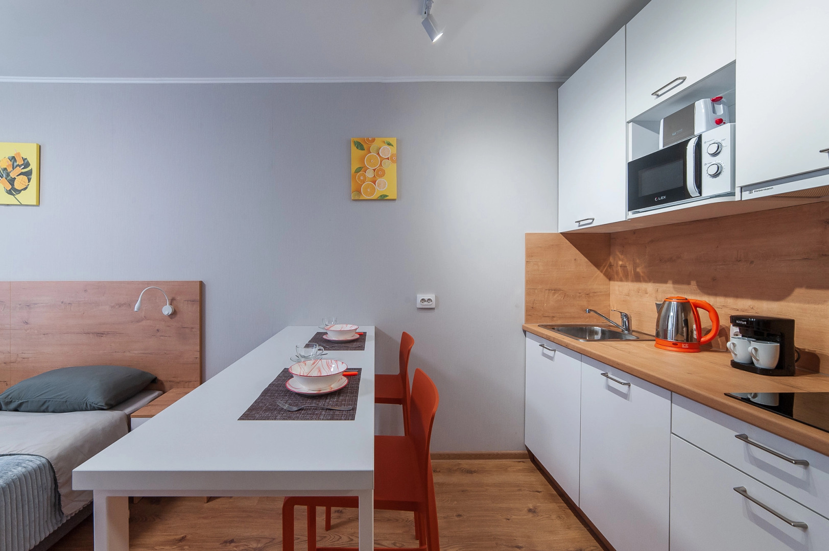 Apartments GLOBALSTAY. Новые студии 5 мин до метро Парнас