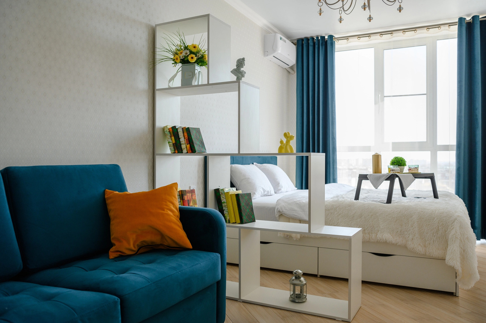 Квартира Green FOX с современным ремонтом в ЖК Лотос Парк