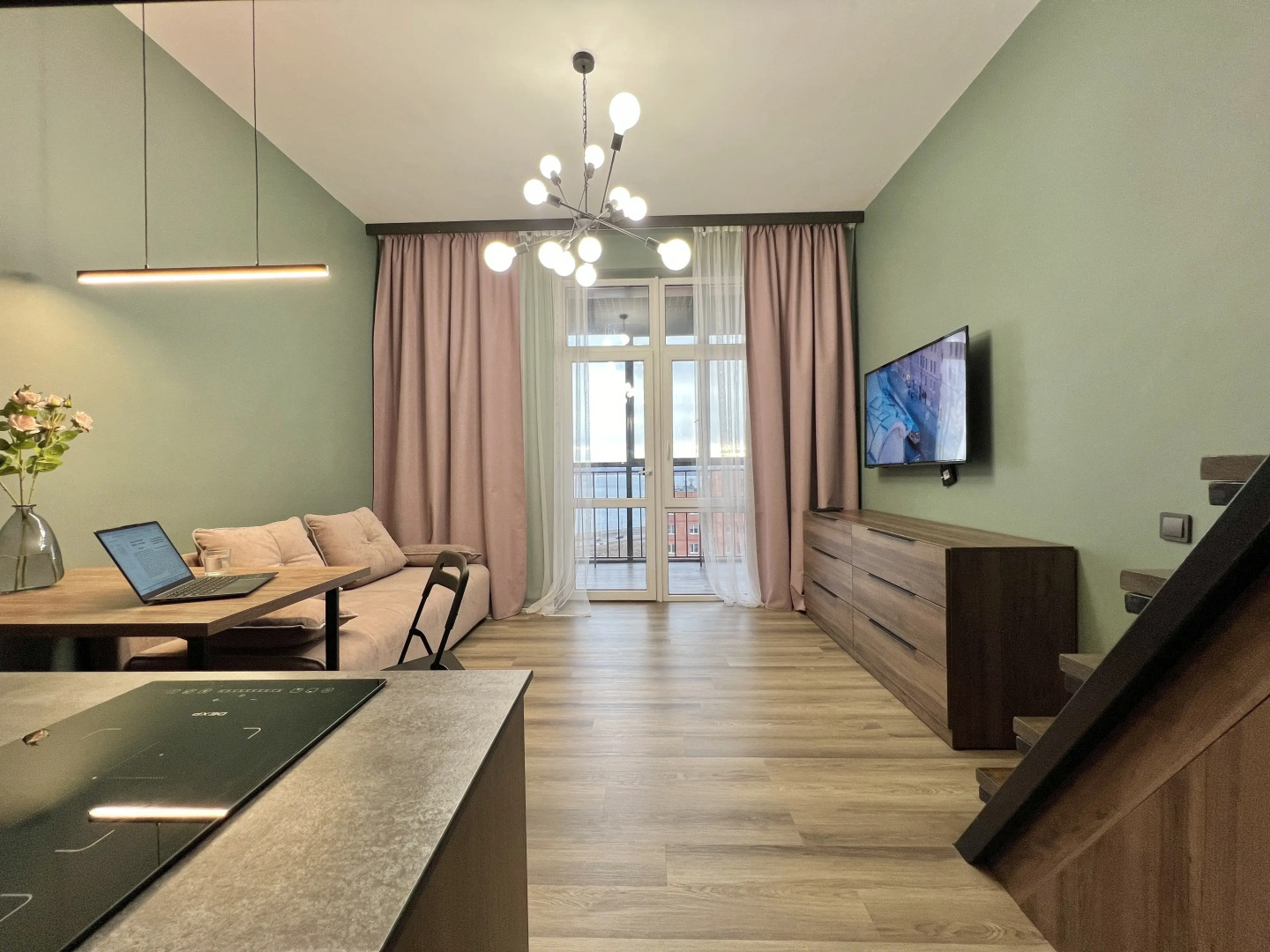 Квартира Студия на Левитанского 4-153 Иркутск, КакДома