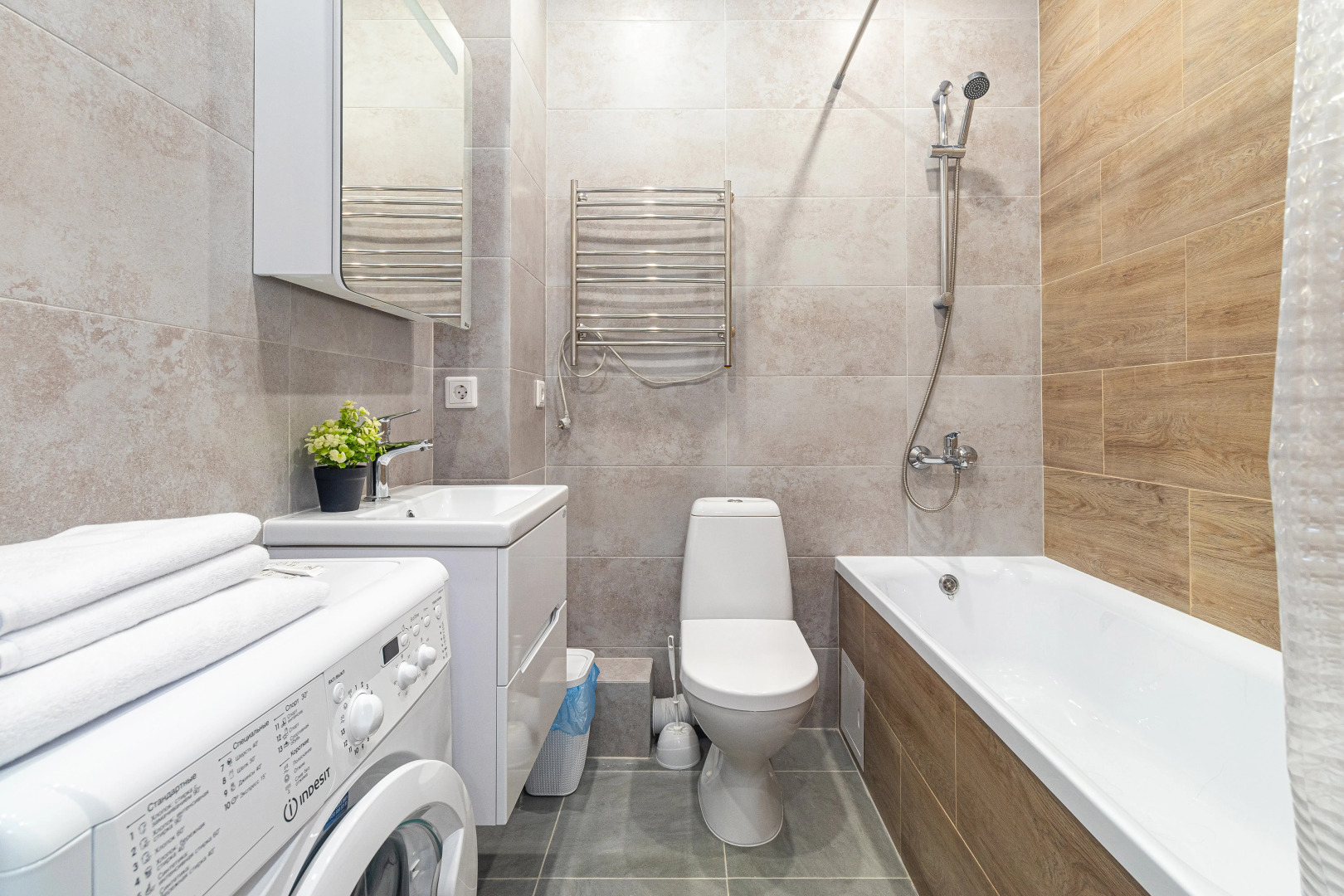 Апартаменты Светлая Студия в ЖК Самолёт 2