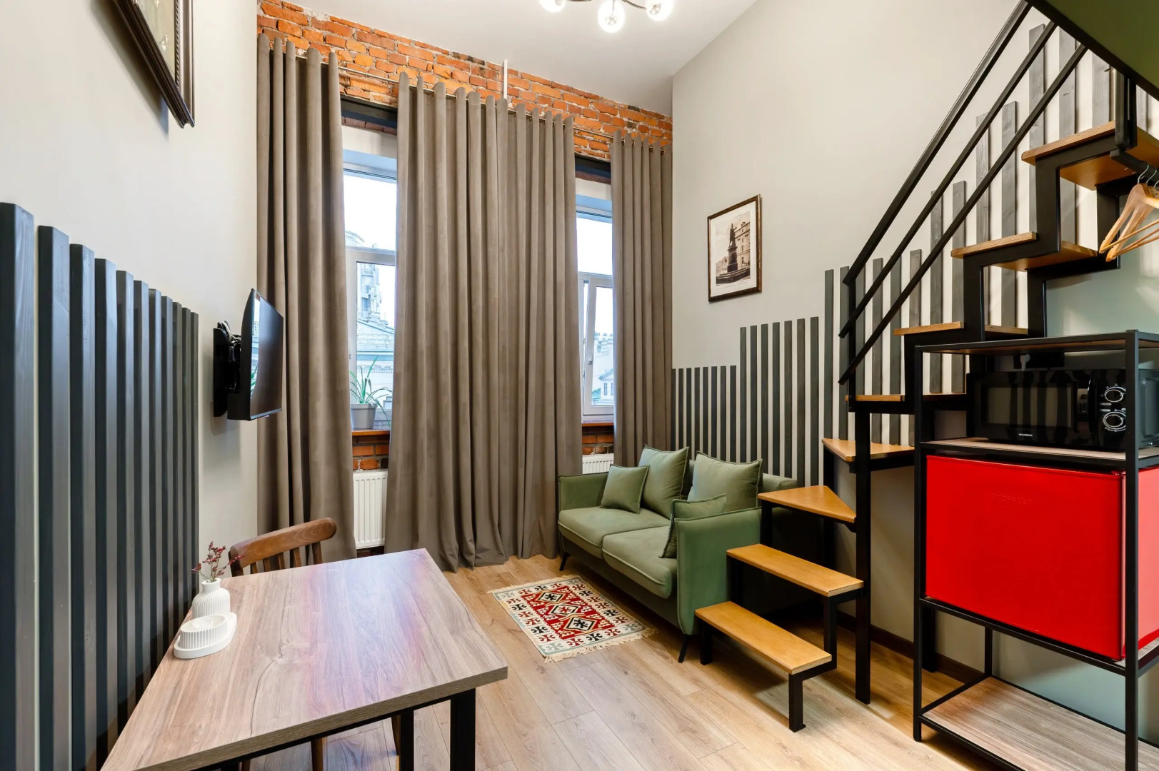 Апартаменты с видом на город