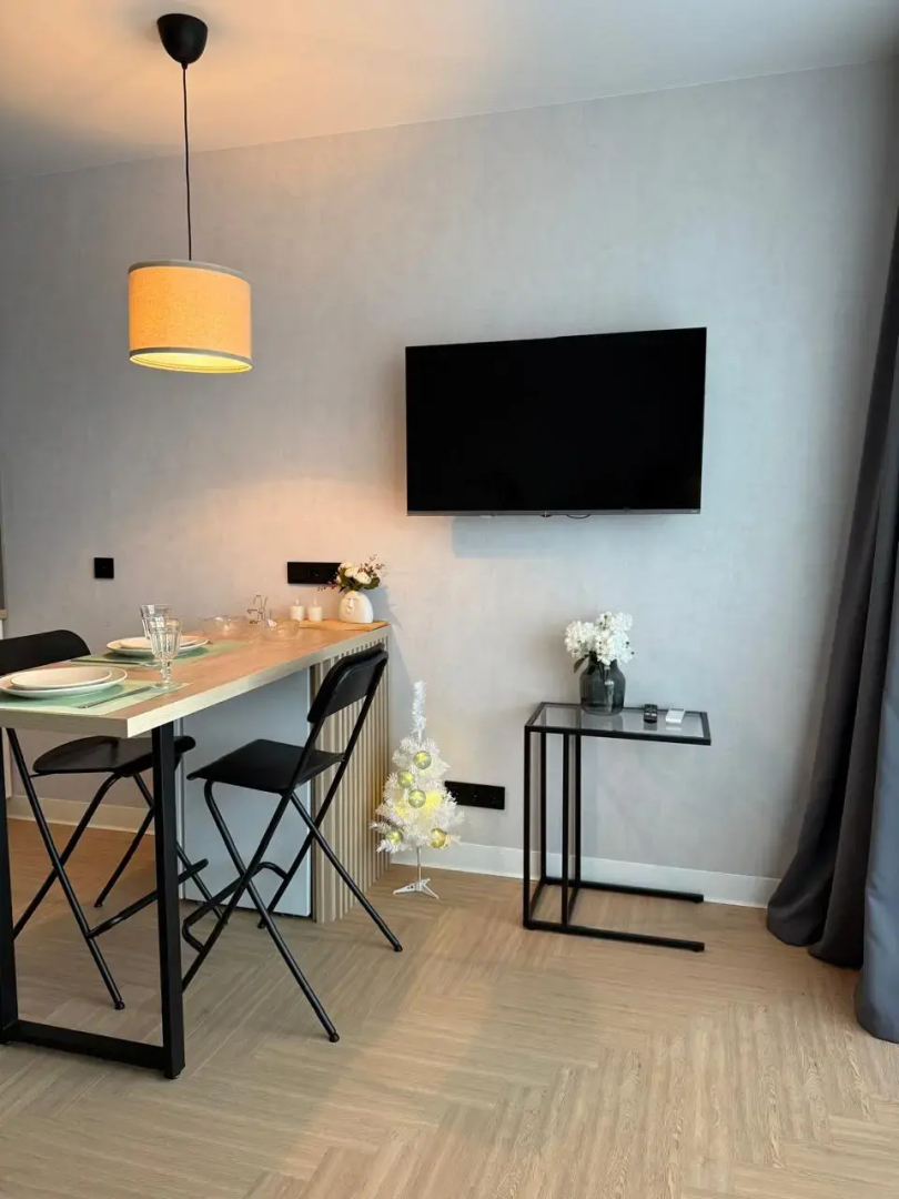 Квартира Стильная новая студия рядом с метро