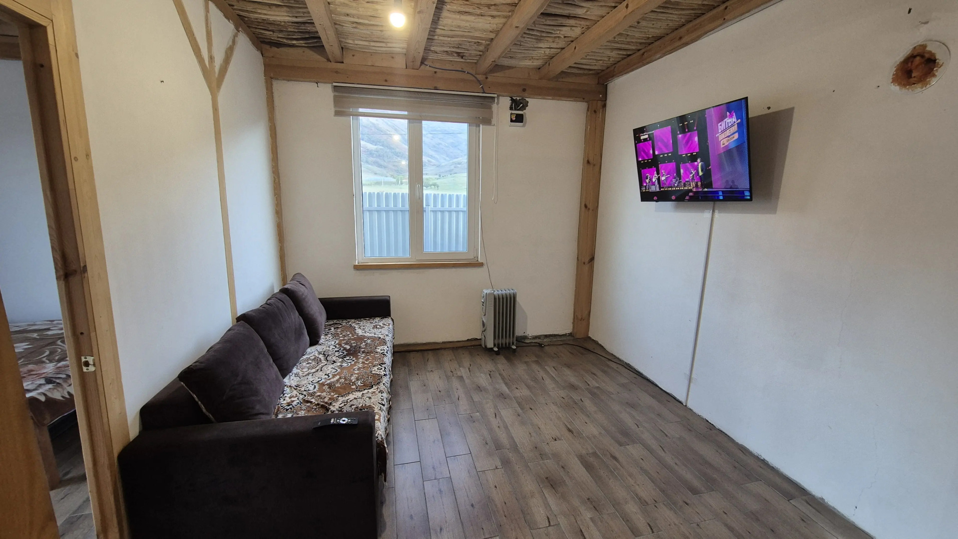 Частный дом с камином в горах