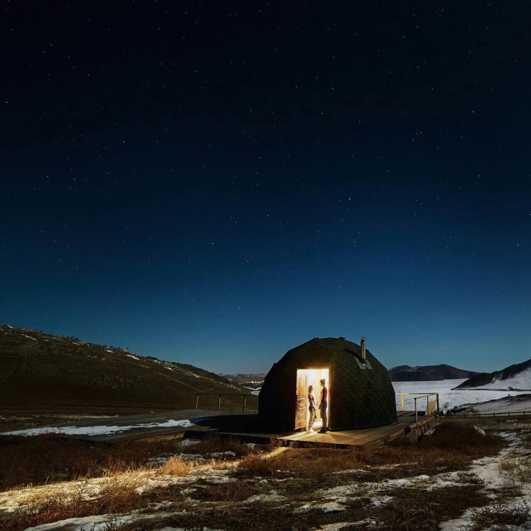 Глэмпинг Воробьевы горы на Байкале