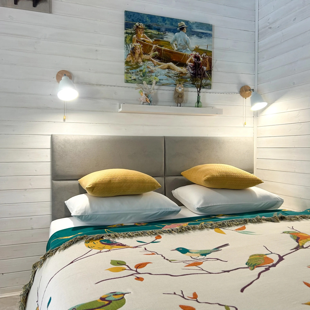 Частный Дом Баня с Собственной Террасой