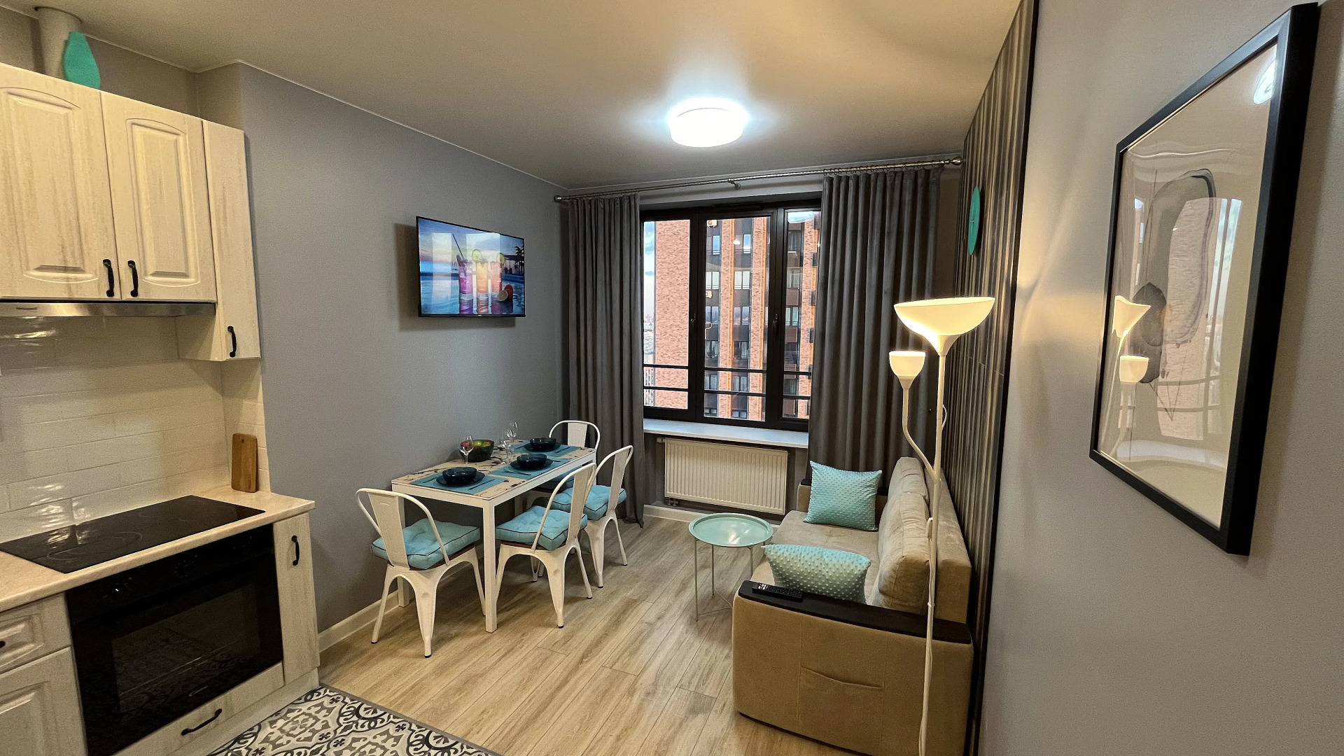 Квартира Уютная Prime Marine в ЖК Савеловский Сити в Центре Москвы