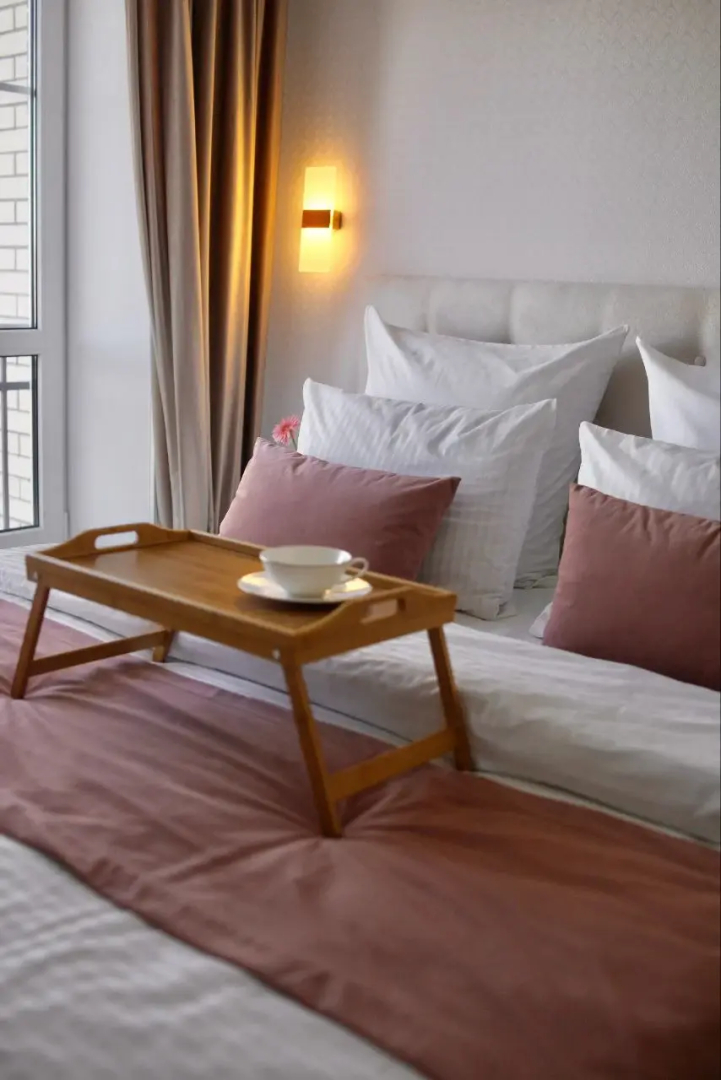 Квартира Flatirini с панорамными окнами в новом ЖК 1