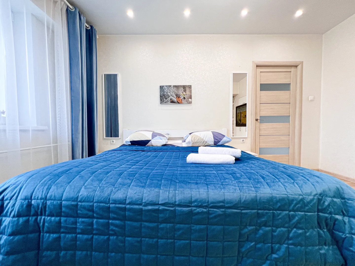 Квартира для 8 человек возле аэропорта