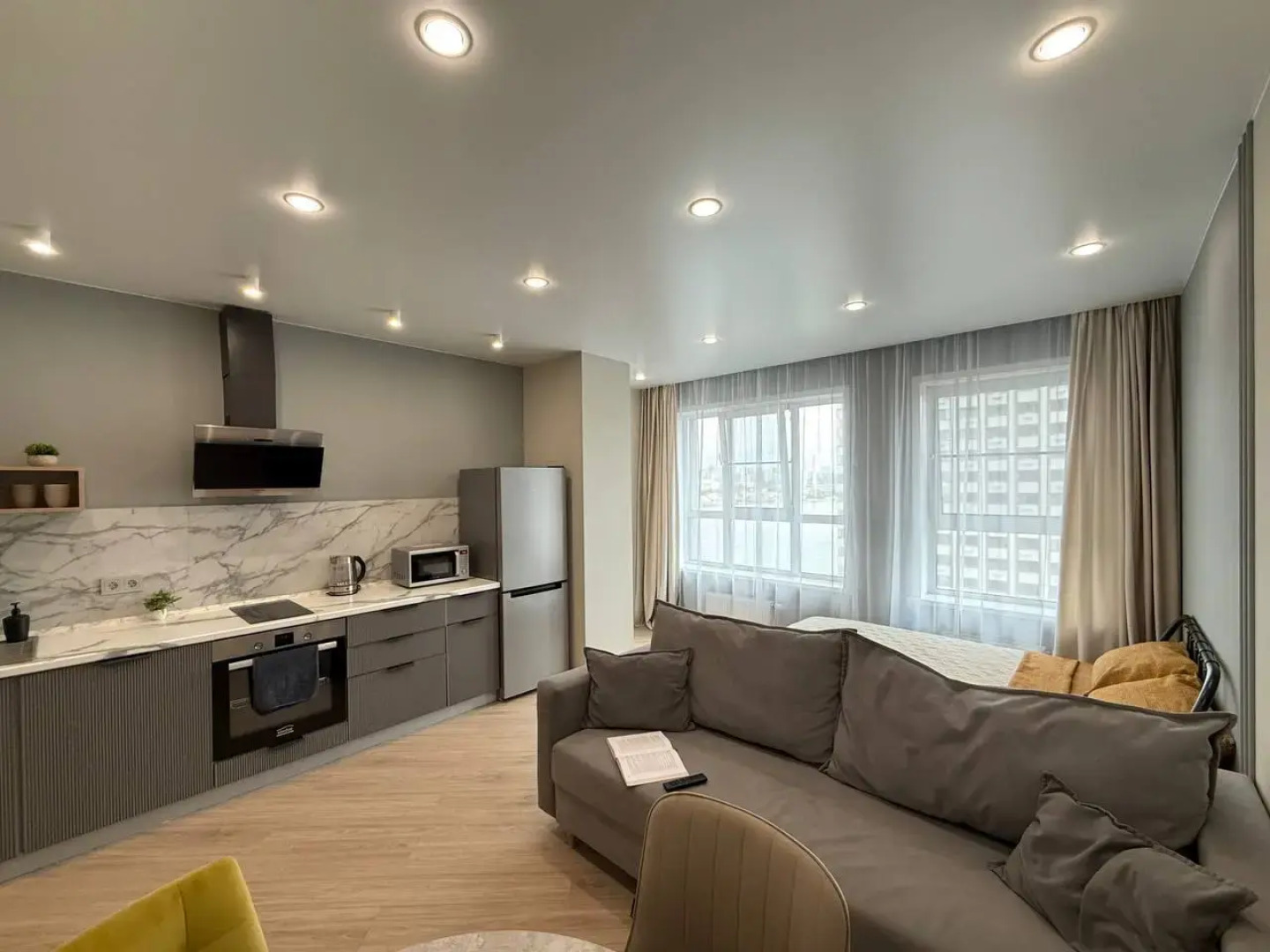 Квартира Новая Студия рядом с Аквапарком