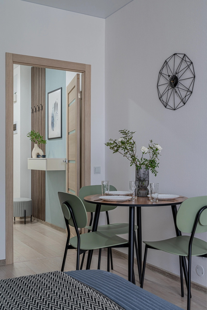 Квартира-студия на 22 этаже