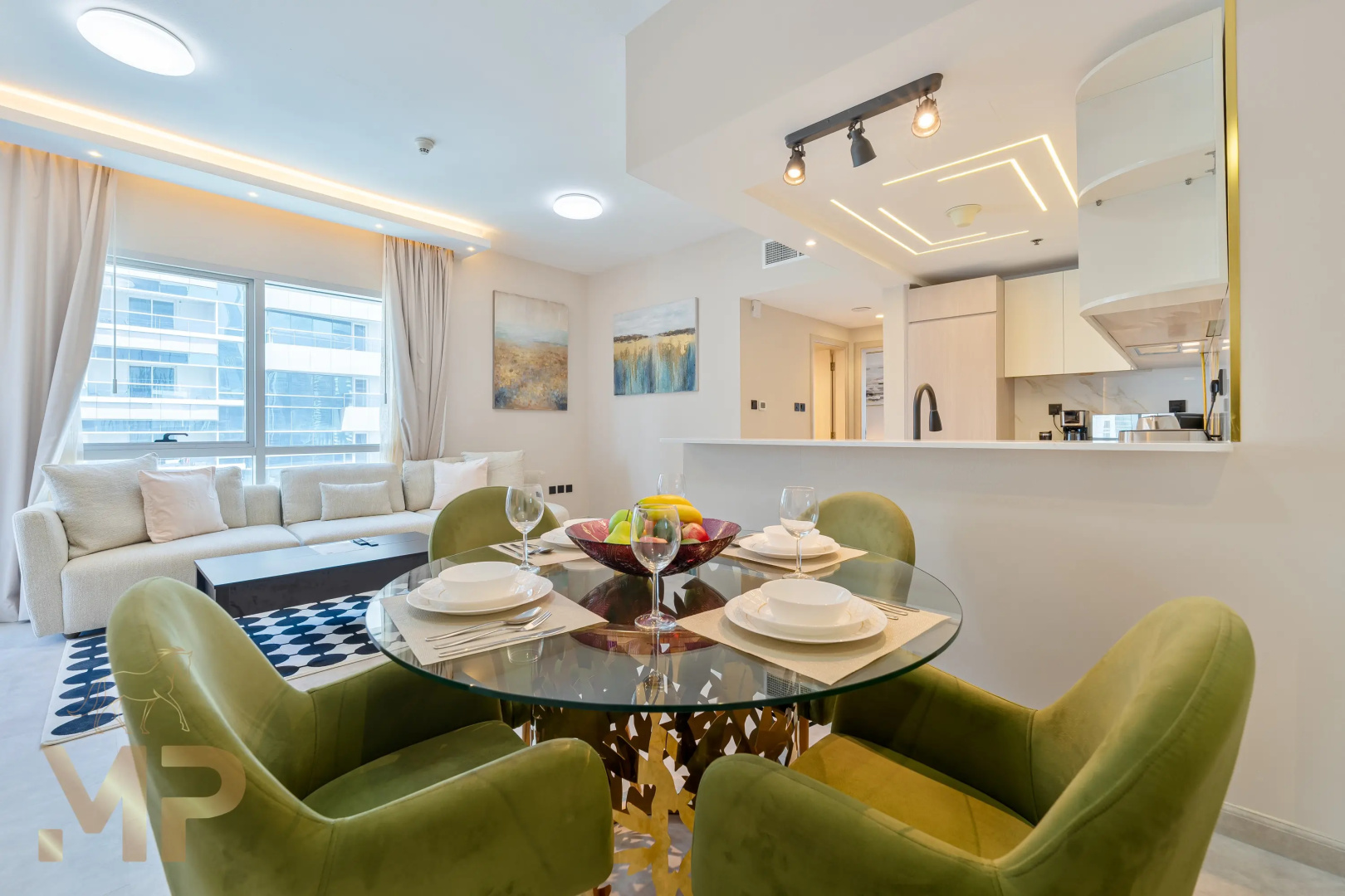 Апартаменты Marco Polo - Enjoy Marina views from a cozy 1BR in Dubai Marina