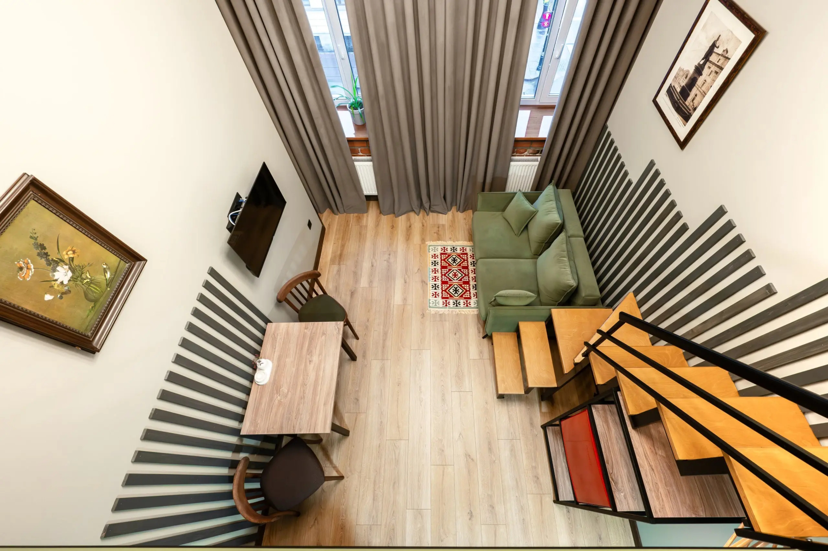 Апартаменты с видом на город