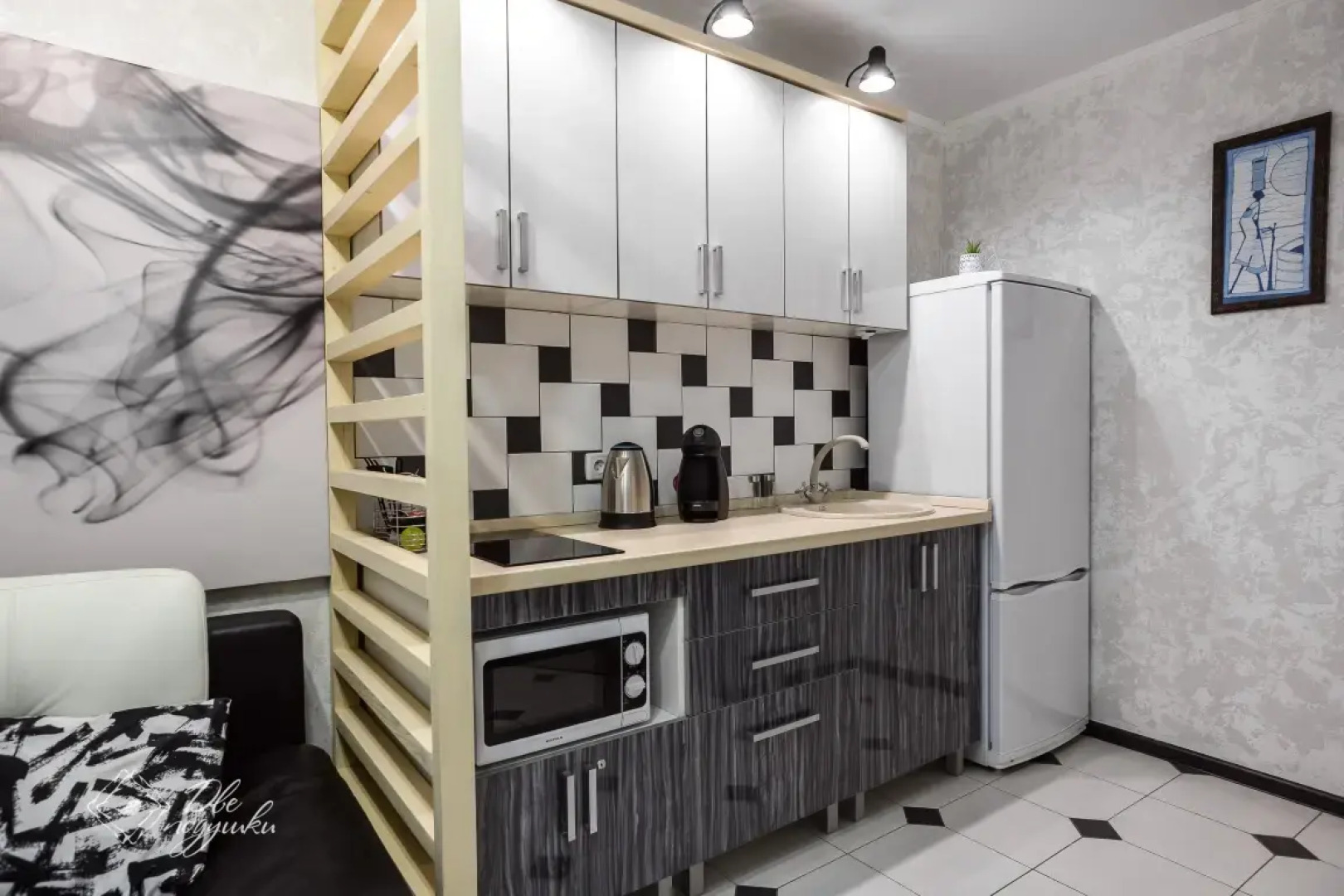 Апартаменты Однокомнатные на Дуки, 13 этаж, Балерины