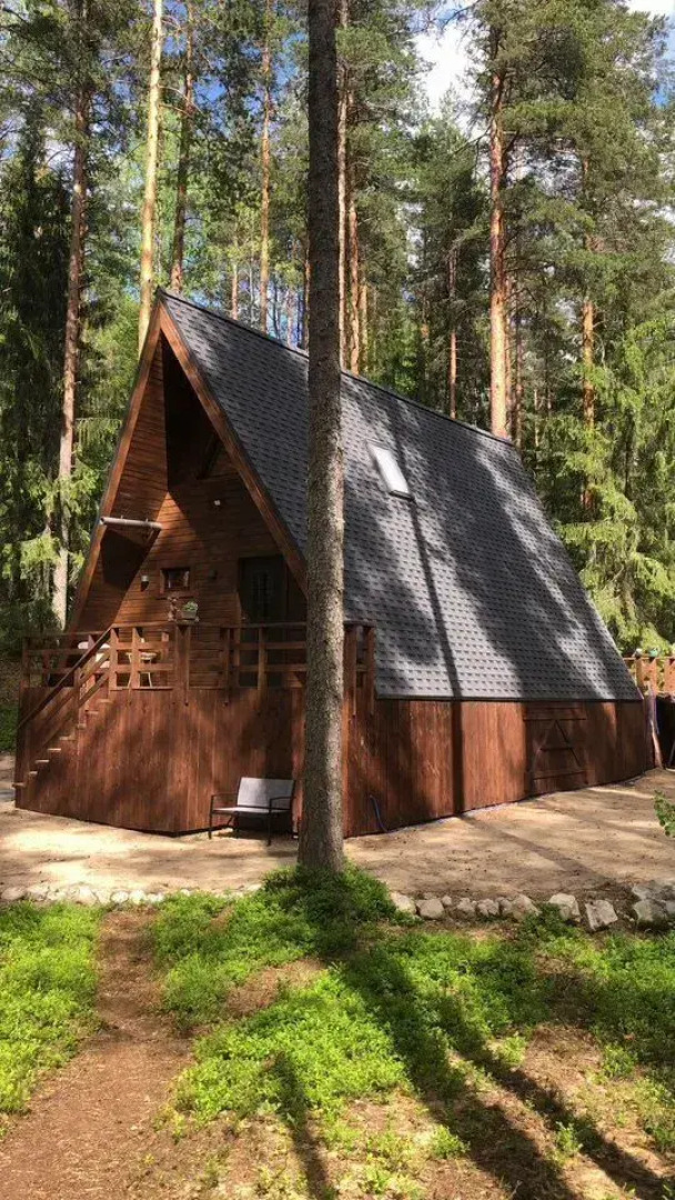 Частный дом Уютный дoм A-frame