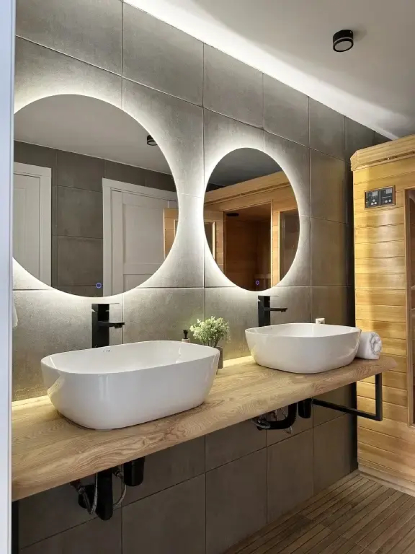 Частный Дом Барнхаус №4 с инфракрасной сауной и горячим Чаном на 6 человек