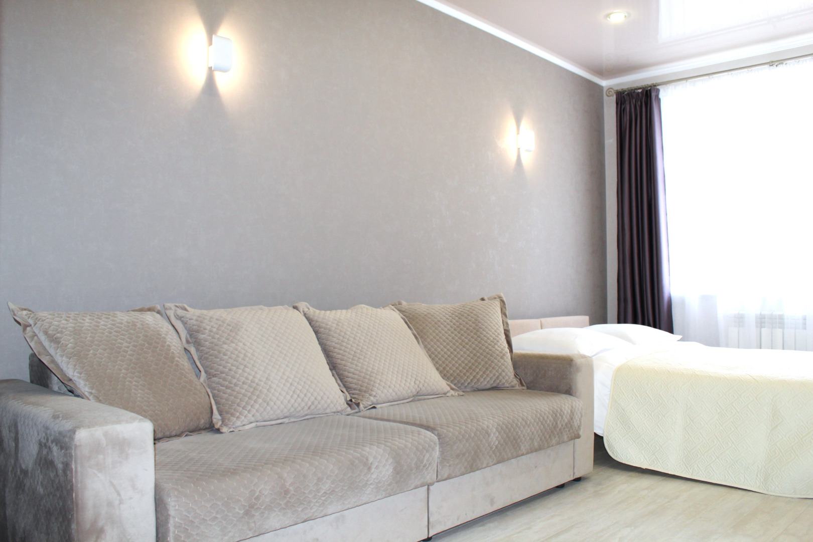 Апартаменты Apato Светлые с видом на Волгу