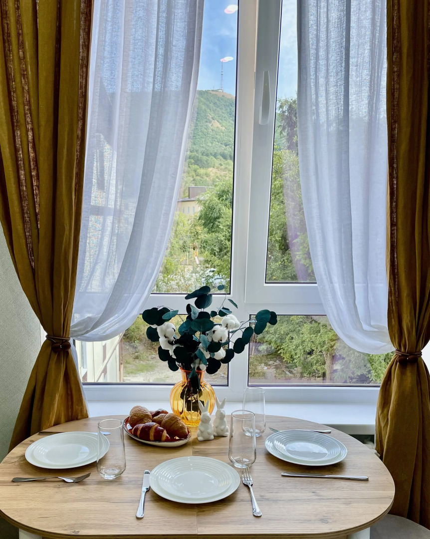 Квартира Однокомнатная с кухней-гостиной и прекрасным видом на гору Машук