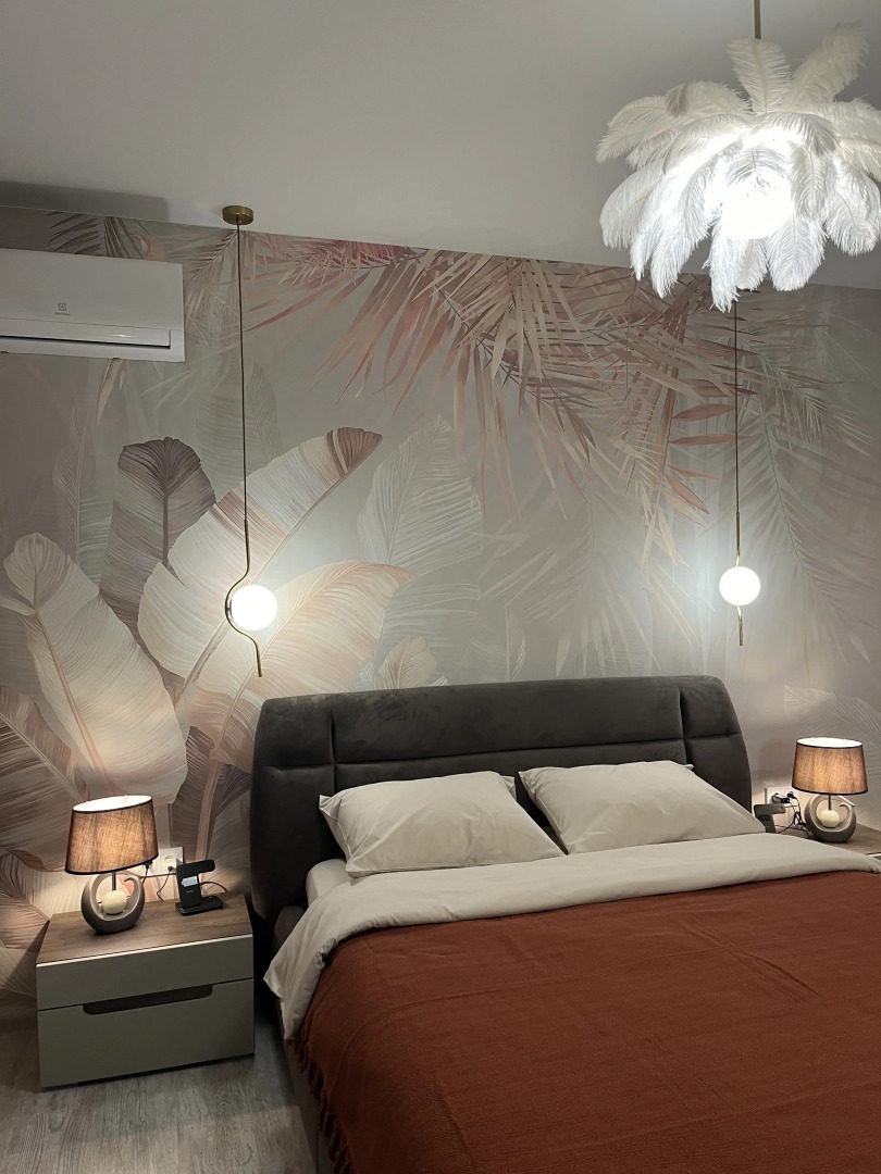 Квартира Парадайз LUX с камином в центре