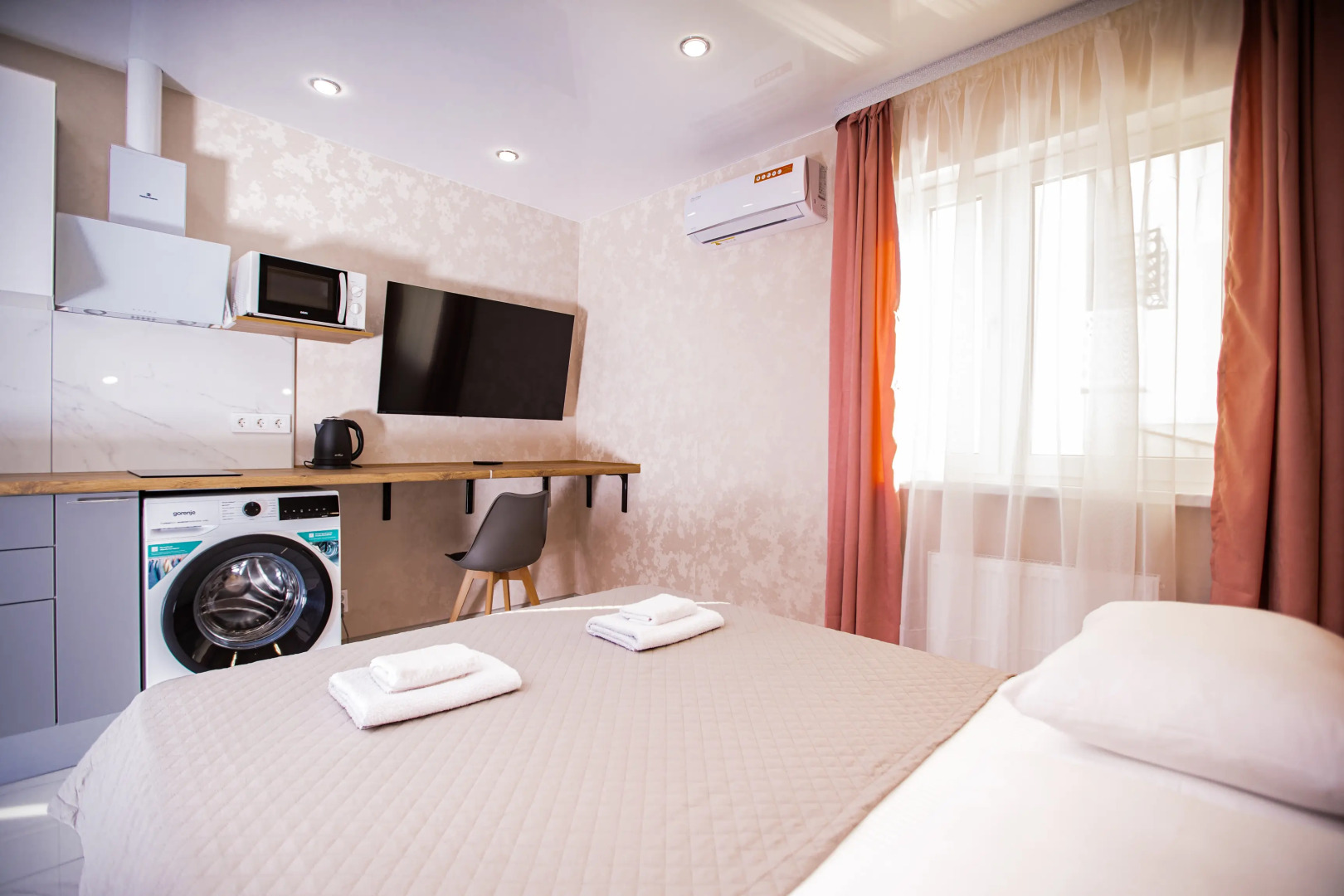 Апартаменты Студия LoveHotelSirius в ЖК бизнес класса Фрукты, Нижнеимеретинская Бухта