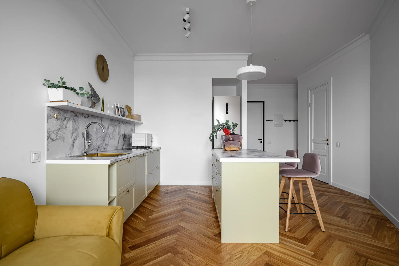 Апартаменты LetYourFlat Marble 1 Cпальня