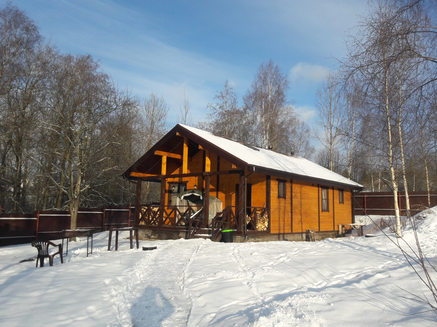 Частный дом уютный с сауной и камином