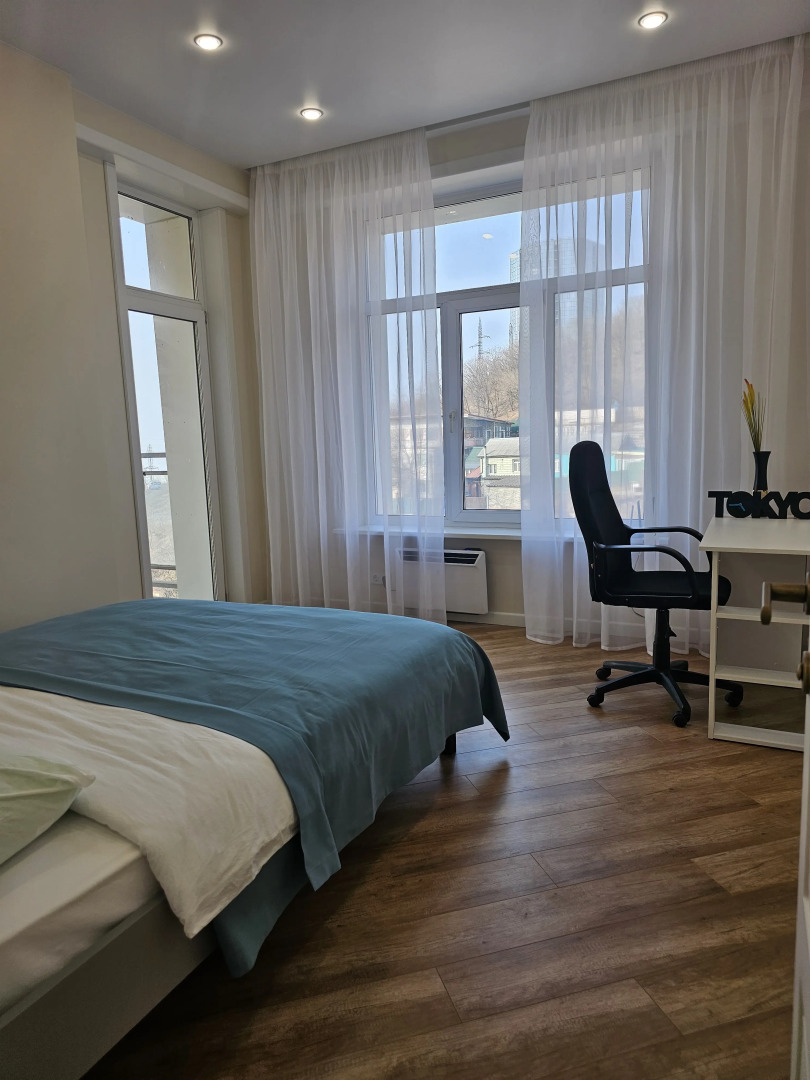 Квартира Современная 3-комнатная в центре Владивостока