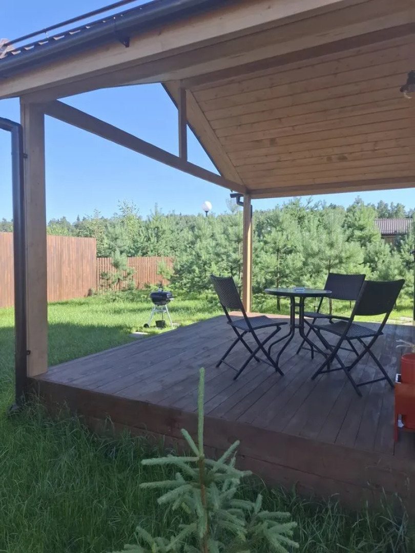 Частный дом 40м в лесной зоне рядом со Звенигородом