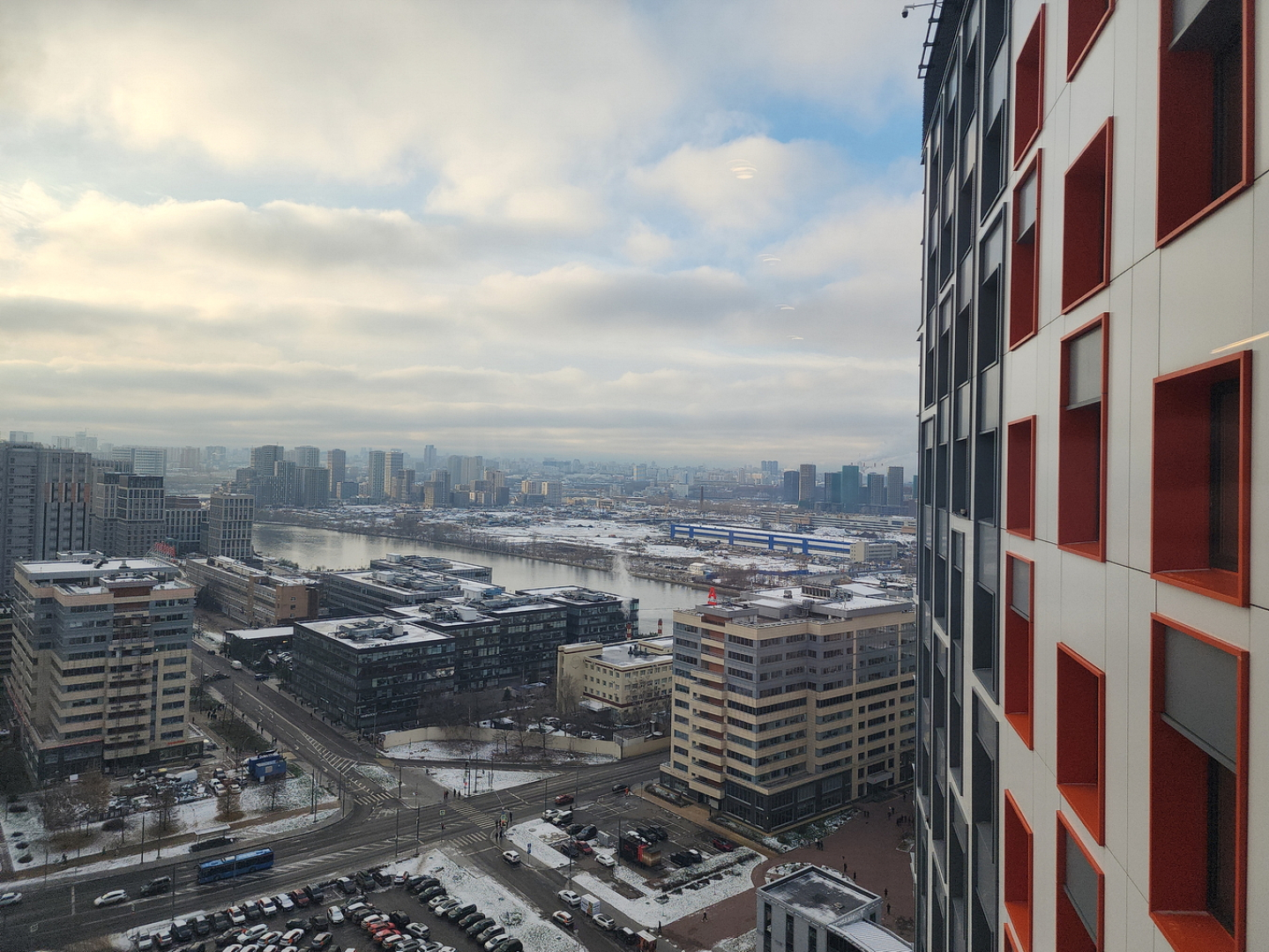 Апартаменты Бизнес-студия с видом на Москва-реку