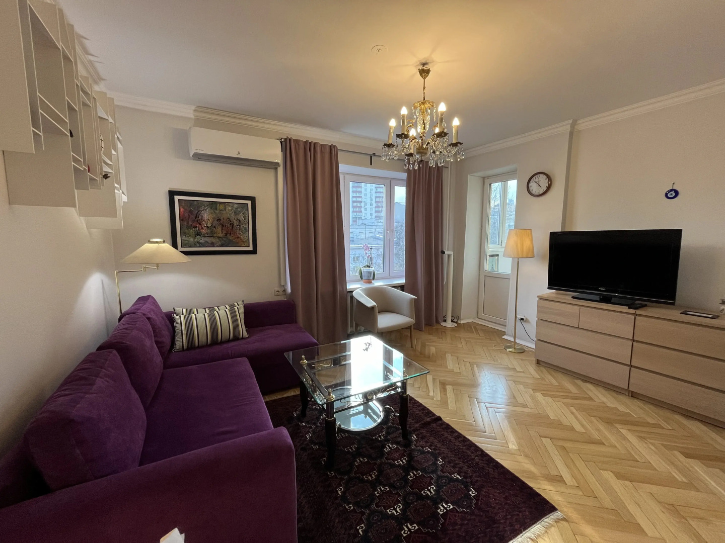 Квартира м. Смоленская Стильная 1-х комн. квартира