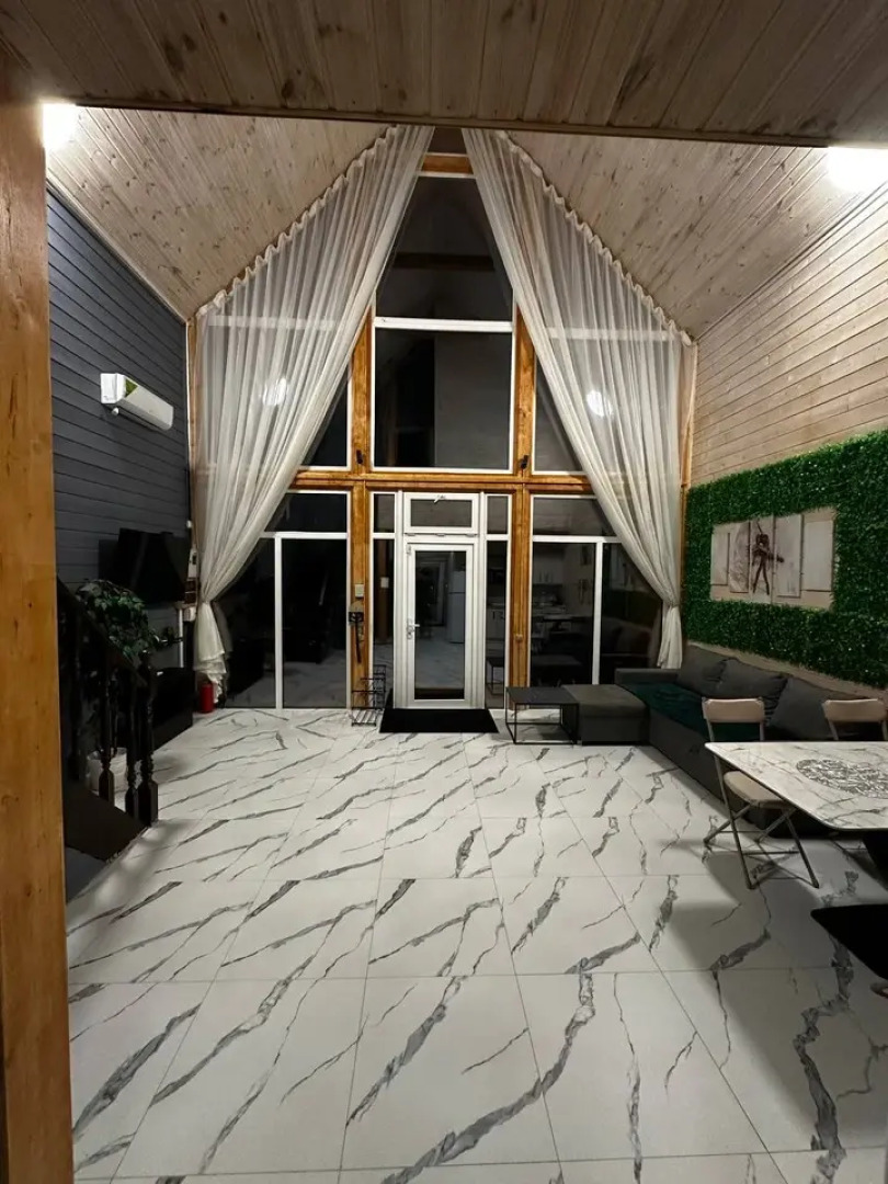 Гостевой дом Барнхаус с баней и чаном