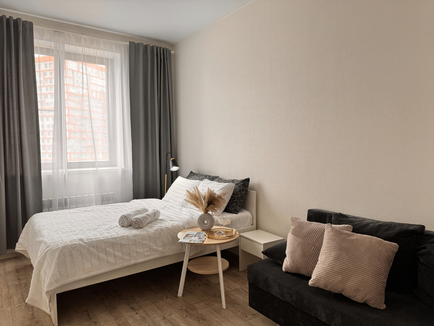 Квартира Atmosfera sna у Аквапарка в доме волна