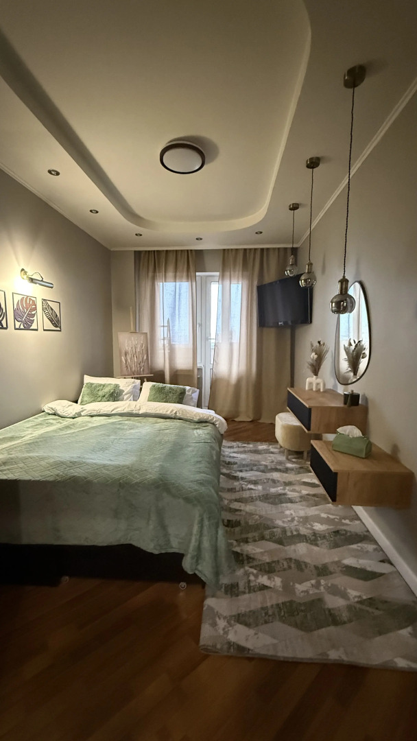 Квартира Уютная на 10 Этаже с Красивым Видом на Город