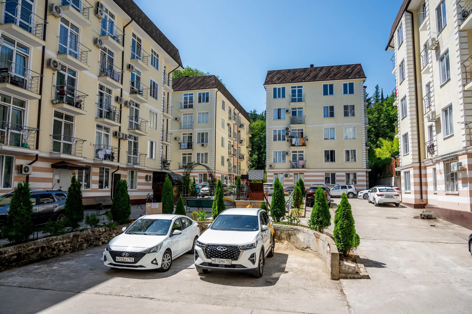 Апартаменты Sun City в центре Сочи