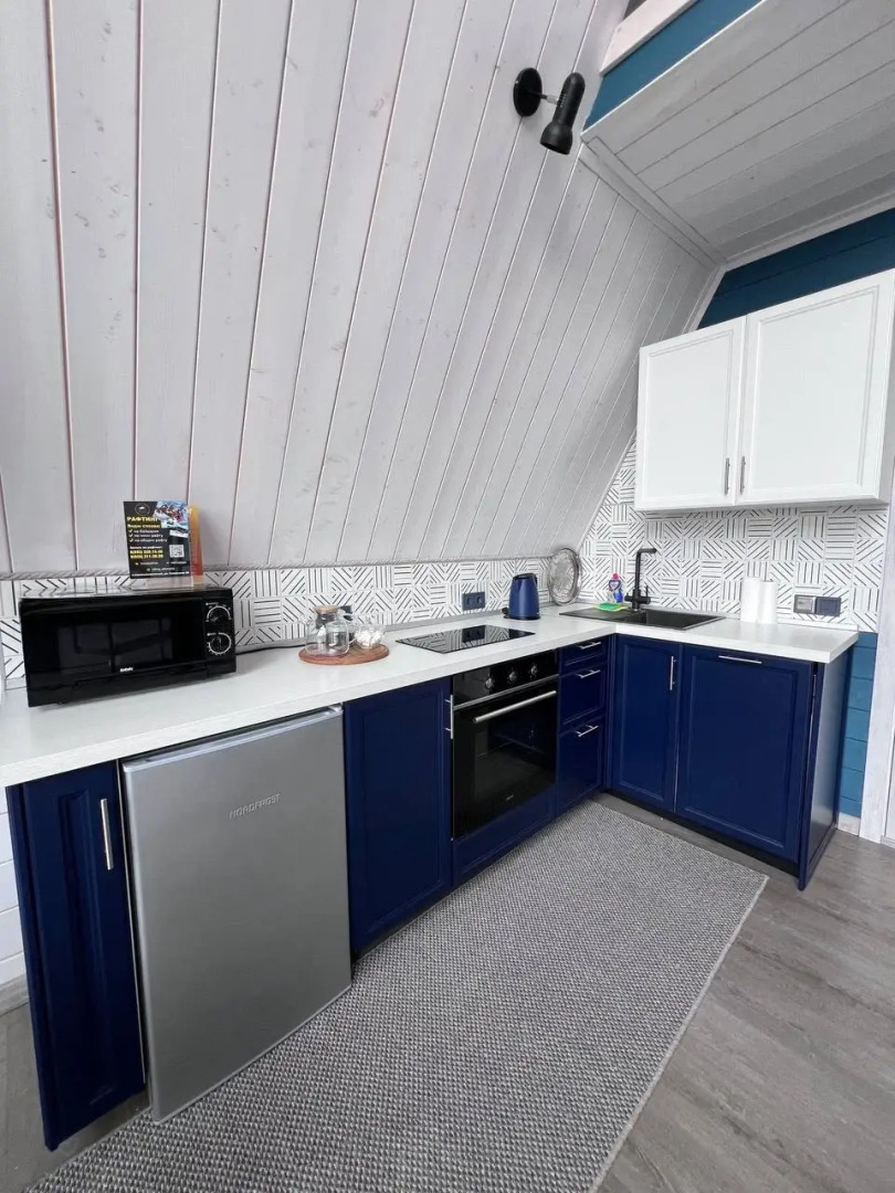 Частный Дом A-Frame. Ultramarine. Las Nubes Village