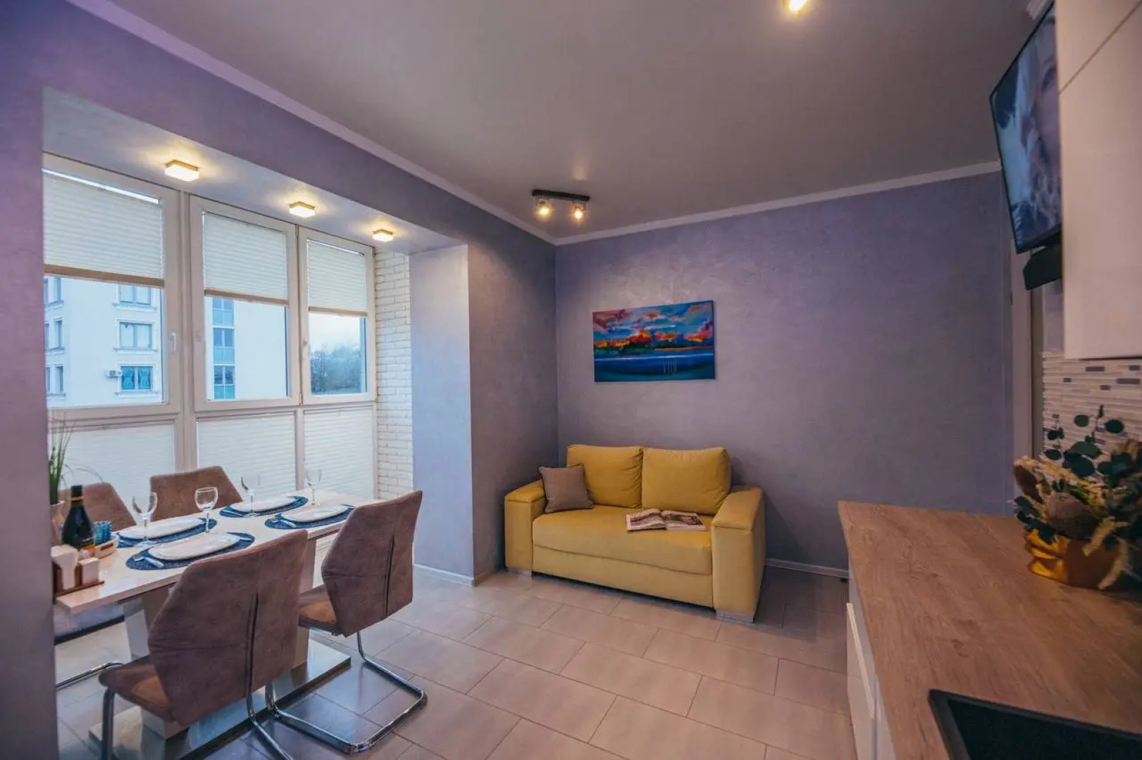 Квартира Просторная Уютная на Юбилейной в Калининграде