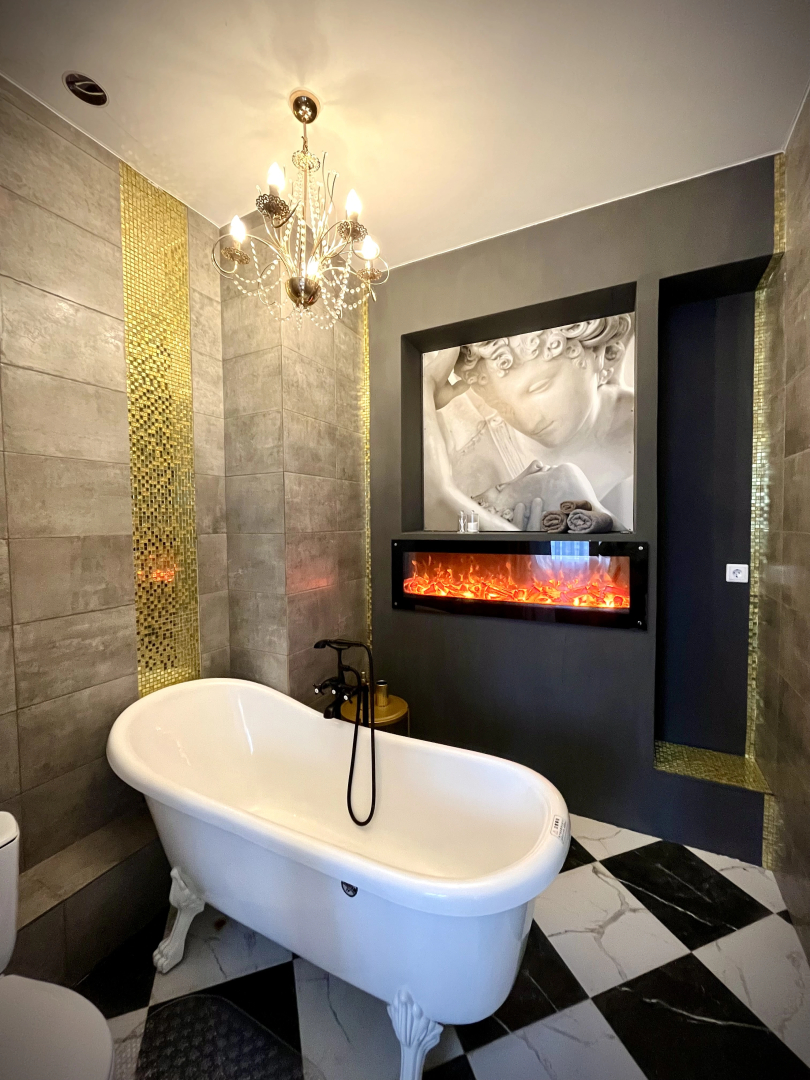 Апартаменты С камином и ванной