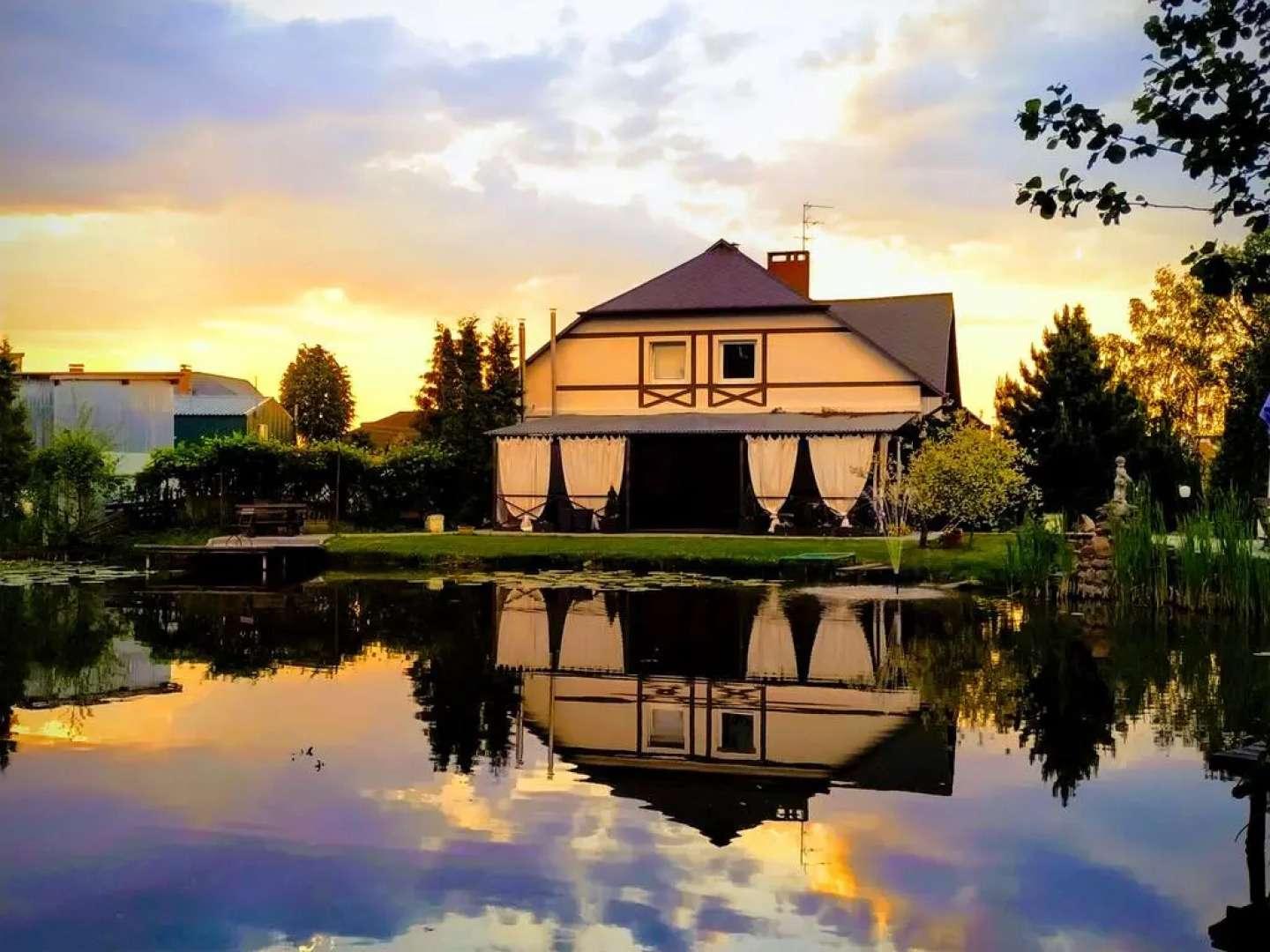 База отдыха Зеркальный карп